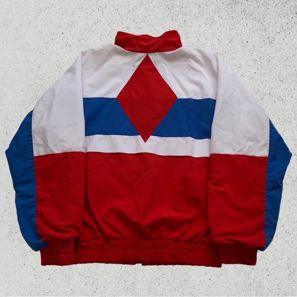 VINTAGE 90s Hockey Team Sportswear Jacket Size Small - Picture 2 of 10